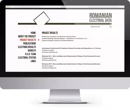 Babeș-Bolyai University - RED website