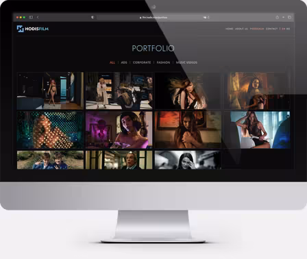 Hodis Film - Website (portfolio)