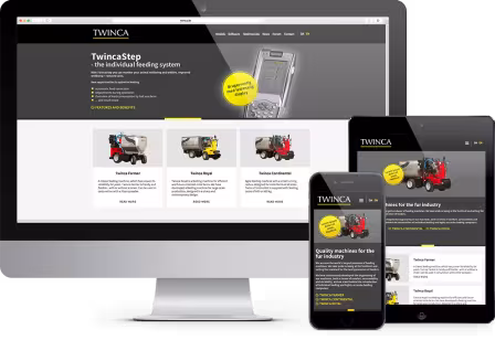 Twinca - Website